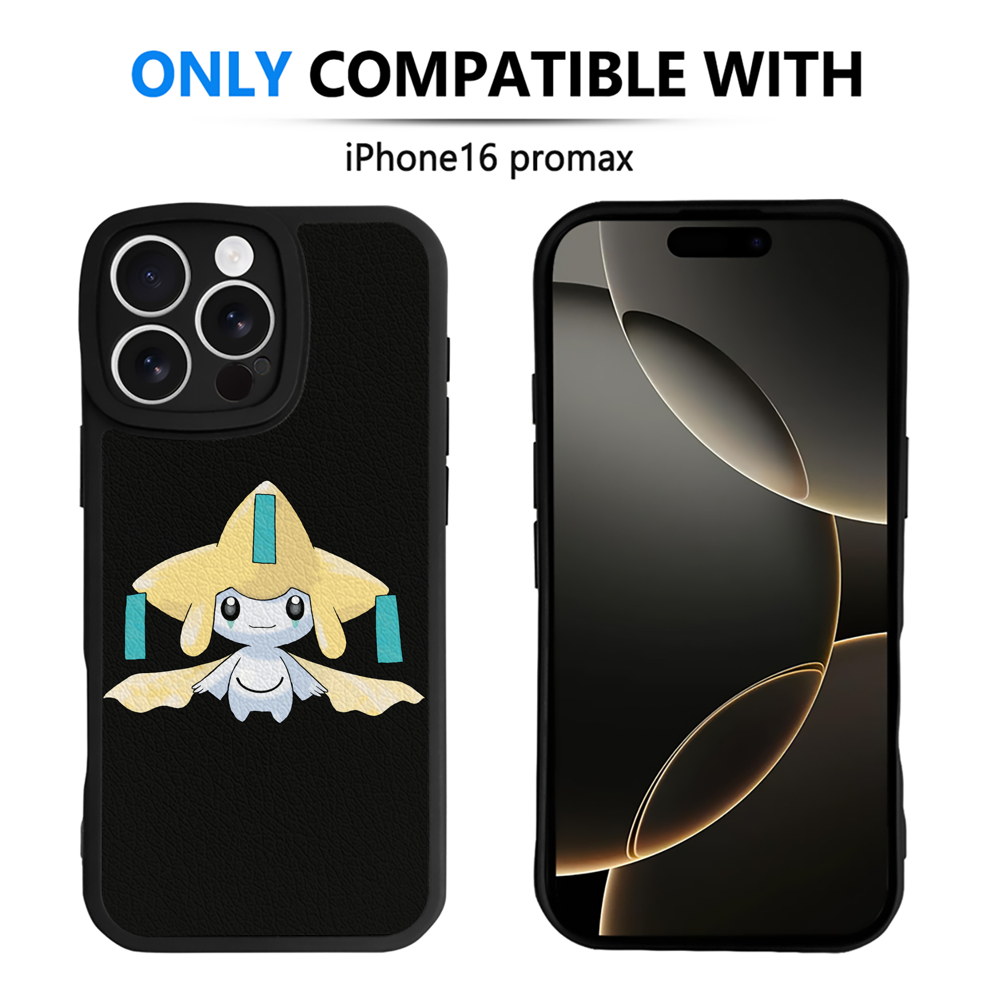 （画像用） ポケットモンスター Pokémon 【iPhone 16シリーズ対応】シリコンスマホケース（レザー調） 材質：シリコン